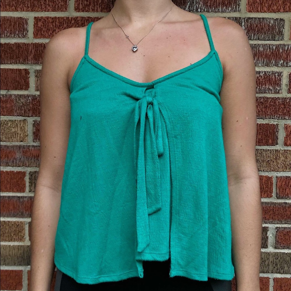 Teal Adorable Tank Top